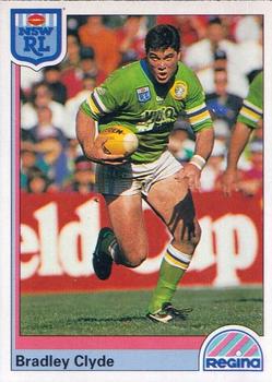 1992 Regina NSW Rugby League #144 Bradley Clyde Front